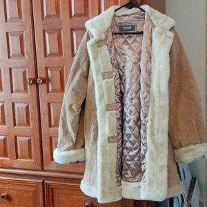 Wilsons Leather 100% Leather, Suede, Tan/Cream, 2X